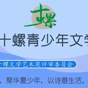 首届十螺青少年文学奖征稿启事