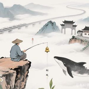 现代诗：在龙眠山巅垂钓