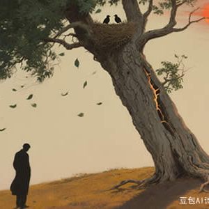 现代诗：一棵树的倾斜