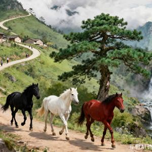 现代诗：龙眠山走马岭路上