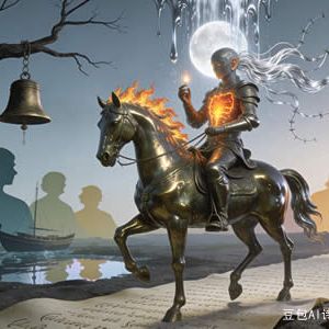 现代诗：青铜骑士与液态月光